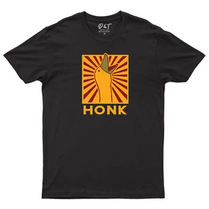 Honk Meme T-Shirt Triggered Goose Peace Was Never An Option lustig Tee Top - Bild 1 von 15
