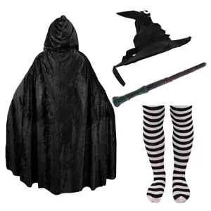 WORST WITCH COSTUME ACCESSORIES WIZARD WORLD BOOK DAY ADULT KID FANCY DRESS LOT - Picture 1 of 5