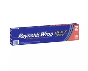 Reynolds Wrap Heavy Duty 18" Aluminum Foil, 300 sq. ft., 2 pk. FREE shipping - Picture 1 of 2