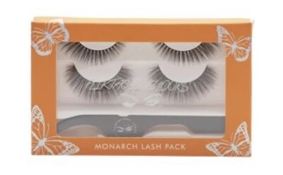 Flirtacious Looks Monarch Lash Pack Duo Fake Silk Eyelashes /Lash Applicator New - Image 1 of 4