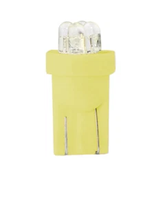 Lampada Led Diodo LED L012 W5W 4LED 3mm giallo - Imagen 1 de 1