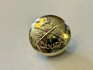 Vintage Canada General Service Uniform Button Kings Crown Wm Scully - Picture 1 of 3