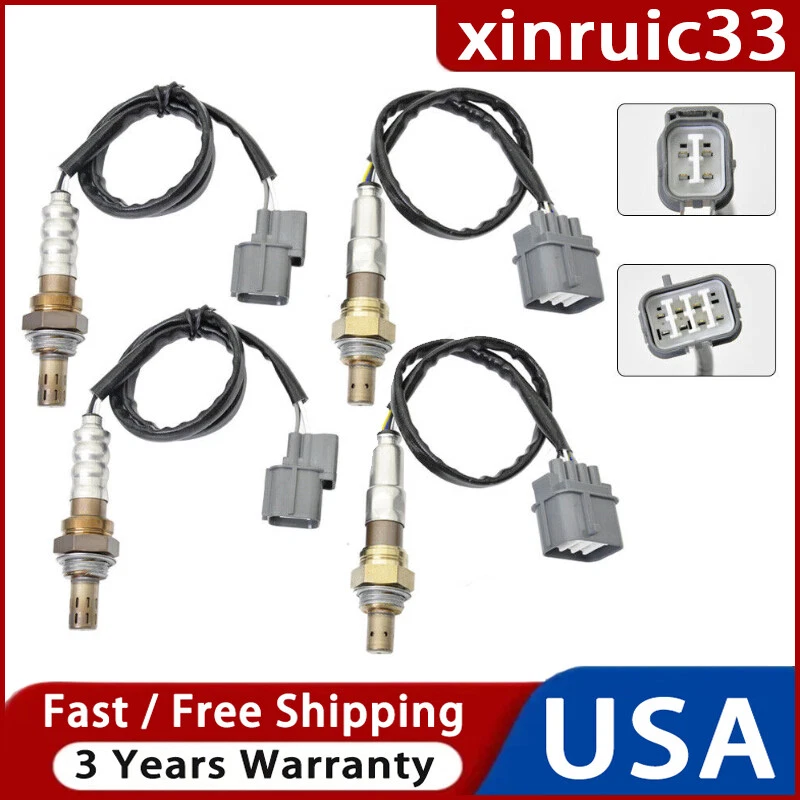 Sensor de oxígeno 4 piezas para Honda Pilot 2005-2008 V6 3,5 L aguas arriba y aguas abajo Foto 1 de 4