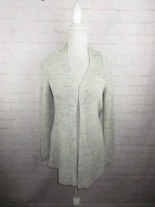 Orvis women's size XS Ivory Linen Knit Open Cardigan Sweater - Picture 1 of 13