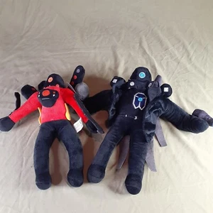 2 Pc Toilet Plush Toy Skibidi Doll Stuffed Toy Skibidi Speaker Man TV Man - Picture 1 of 9