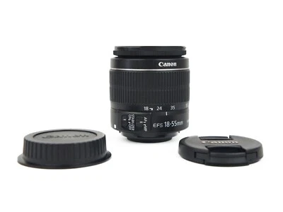 Canon Zoom 18-55 mm 3.5-5.6 Macro Image Stabilizer II Lens for  EF-S Mount - Image 1 of 4