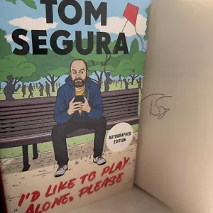 Tom Segura signed Book 2 Bears 1 Cave autograph Play alone please AUTO NICE - Picture 1 of 6