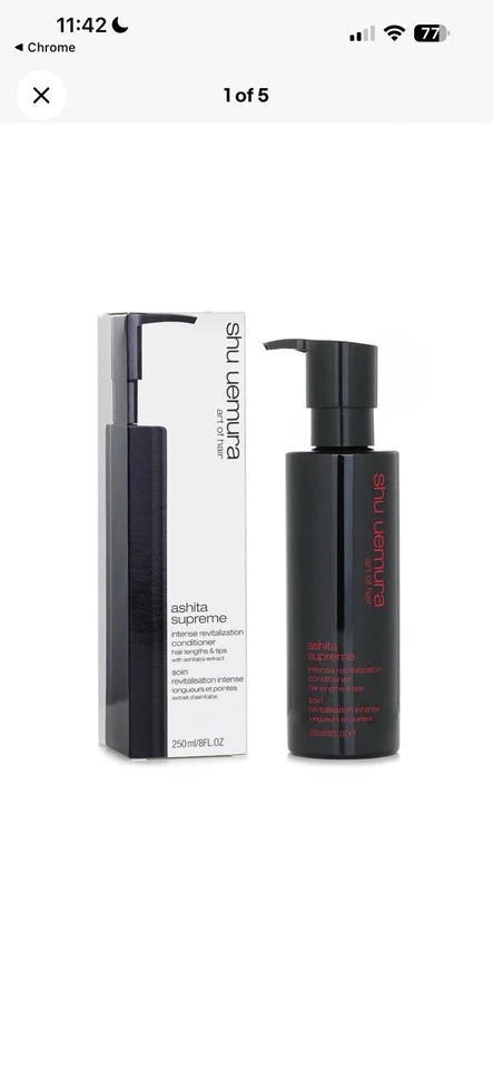Acondicionador Shu Uemura Ashita Supreme 8 oz/250 ml ENVÍO RÁPIDO GRATUITO Profesional Foto 1 de 4