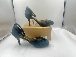 Joe Browns Mujer Estrella Encaje Noche Azul Correa Tobillo Tacones Reino Unido Talla 6 - Imagen 1 de 6