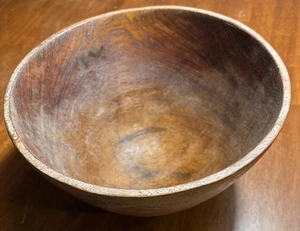 Handgefertigte Teakholz Schale 6x9,75 Landhaus Shabby Chic - Bild 1 von 11