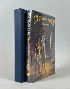 1979 SIGNED #52 The Reign Of Wizardry, Jack Wiliamson HBDJ Phantasia Slipcase - Picture 1 of 9