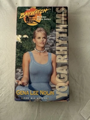 Baywatch Workout VHS YOGA RHYTHMS with GENA LEE NOLIN 1998 Rare - Image 1 of 3