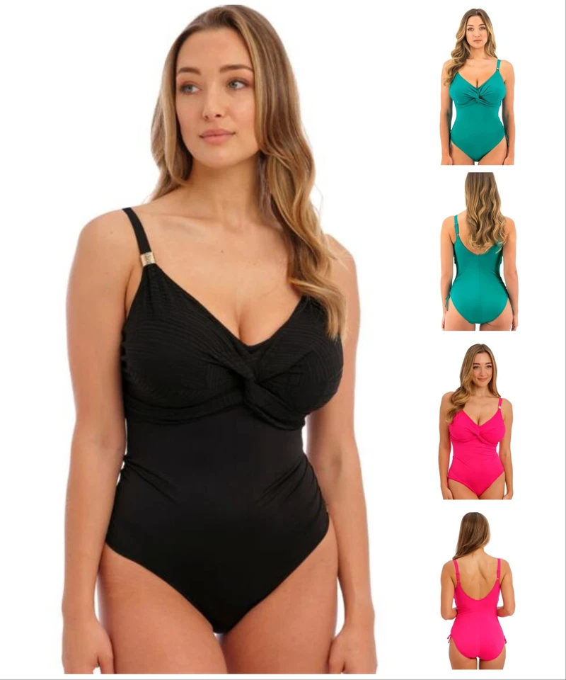Fantasie Ottawa Swimsuit Twist Front Underwired Womens Flattering Swimwear 6360 - Image 1 of 1