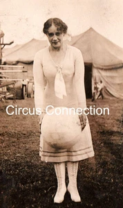 C1910's - Ringling Bros Circus RBB Employees Daily Life RPPC - AAFN - Picture 1 of 3