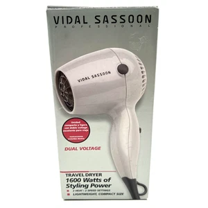 Vidal Sassoon Travel Hair Dryer Model VS 513  Mini Turbo 1200 Watts Compact New - Picture 1 of 8