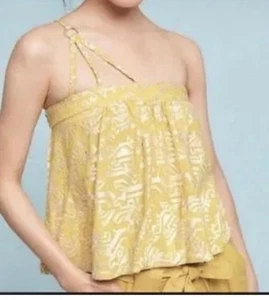 Anthropologie Top One, Schulter, Florets Gr. S Neu mit Etikett - Bild 1 von 5