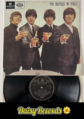The Beatles - The Beatles In Italy Champagne Cover Re-Press. *Read Description* - Image 1 of 4
