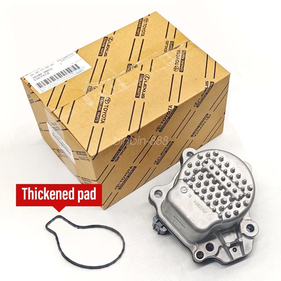 TOYOTA Genuine PRIUS COROLLA Electric Engine Water Pump W/Gasket 161A0-39035 Foto 1 de 4