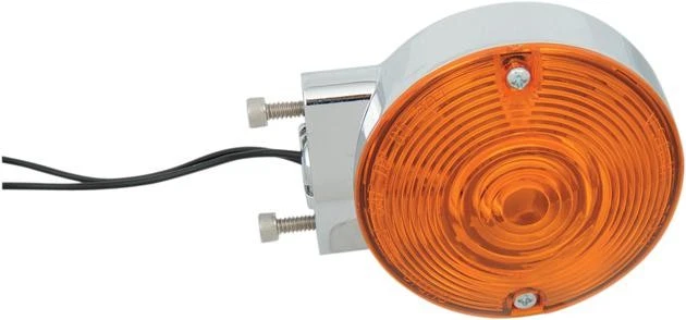 Chris Products Turn Signal Assembly Dual Filament Amber #8400A Harley Davidson - Image 1 of 1