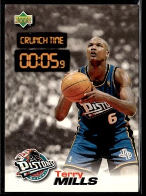 1997 Upper Deck Nestle Crunch Time #CT30 Terry Mills - Image 1 of 2