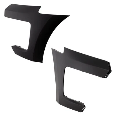 Set of 2 Bumper Face Bar Ends Extensions Front Driver & Passenger Side Pair - Image 1 of 4