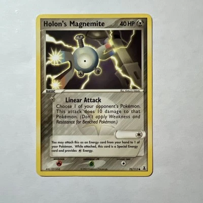 Pokemon Holon's Magnemite 70/113 Common Ex Delta Species NM Condition - Image 1 of 2