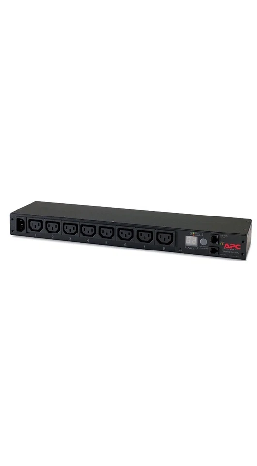 APC AP7820B Metered Rack PDU 12A/208V 10A/230V (8) C13 - Image 1 of 4