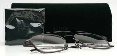 LOZZA VL2348 0568 Gunmetal Hombres Aviador Borde Completo Anteojos 52-20-145 B:44 Foto 1 de 4