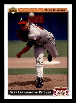 1992 Upper Deck #713 Tom Glavine - Image 1 of 2