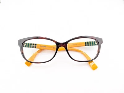 Monturas para gafas Fendi solamente, FF 0015 7TU, 54-16-140, marrón/amarillo, Italia Foto 1 de 4