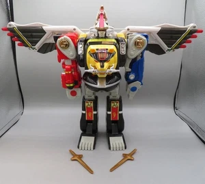 Vintage 1995 Power Rangers Deluxe NINJA Megazord mit Falconzord komplett - Bild 1 von 14
