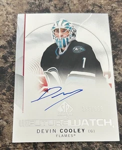 2024-25 SP Authentic Future Watch Auto Devin Cooley #123 RC AU /999 - Picture 1 of 2