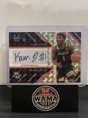 2024-25 Bowman Best U Kam Jones Auto Geometric Refractor Marquette University - Image 1 of 2