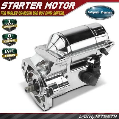 Motor De Arranque Para Harley-Davidson Bad Boy Dyna Electra Glide Night Train Softail Foto 1 de 4