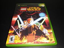 Lego Star Wars le Jeu Vidéo Noir Étiquette Microsoft Xbox LN Parfait Cnd Complet