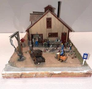 Freight Building, HO, Scratch BUILT, $155.00 - Picture 1 of 6