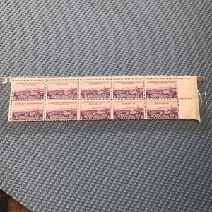 Scott #773, 3c California Pacific, Partial mint sheet of 10, MNH - Picture 1 of 5