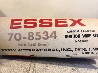 Juego de cables de encendido Essex - #70-8534/8 cilindros - se adapta a Pontiac/Skylark/Tempest y otros Foto 1 de 2