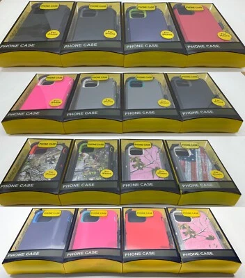 For Apple iPhone 11 12 Pro Max XR Case Shockproof Series Fits Defender Belt Clip - Image 1 of 4