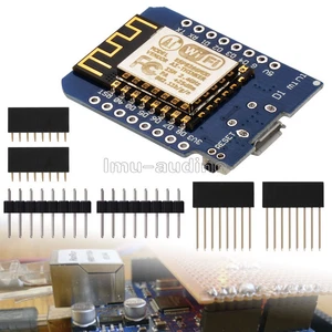 ESP8266 ESP-12 ESP12 WeMos D1 Mini WIFI Dev Kit Scheda di Sviluppo NodeMCU Lua - Foto 1 di 4