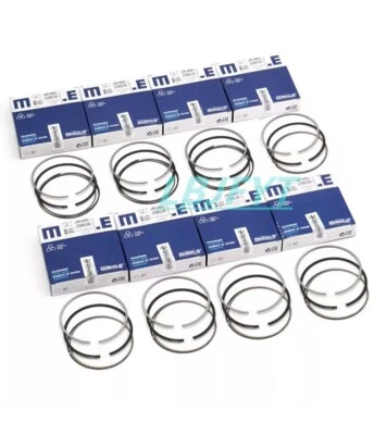 Engine 92mm 8x Piston Rings Set STD Mahle For Ferrari F430 Maserat Spider F136E - Image 1 of 4