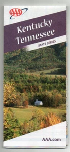 2008 AAA Kentucky & Tennessee Road Map Near Mint - Picture 1 of 1