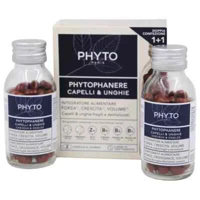 Phyto Phytophanere Duo 240 Capsule Integratore Alimentare per Capelli e Unghie - Immagine 1 di 4