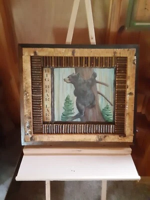 Adirondack style Birch Bark.   New price !!! - Image 1 of 4