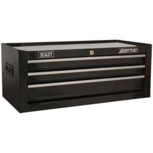 Sealey American Pro 3 Drawer Mid Tool Chest Black - Picture 1 of 9