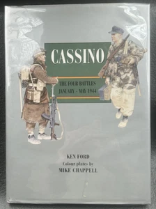 World War II Monte Cassino The Four Battles Hardcover Illust. Dj 1st Ed. 128pg - Foto 1 di 12