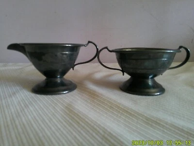Rogers Silverplated 1881 Cream and Sugar Set #561 - Image 1 of 4