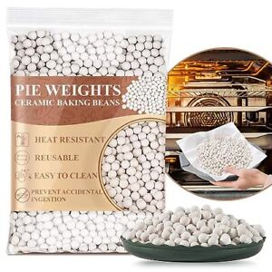 1LB Pie Weights for Baking - Pie Crust Weights Ceramic Pie Weights Baking