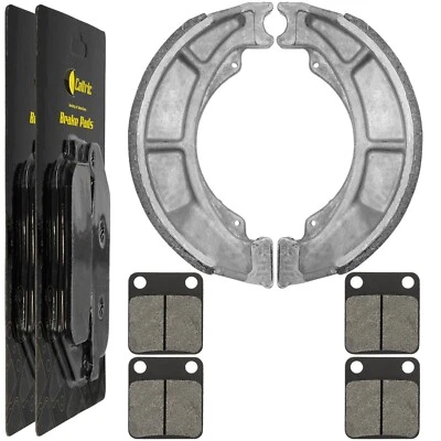 Front Brake Pads And Rear Brake Shoes for Suzuki LT-F250 Ozark 250 2002-2006 - Image 1 of 4