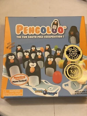 Pengoloo Wooden Skill Building Memory Color Recognition Game Penguins New Sealed - Image 1 of 3